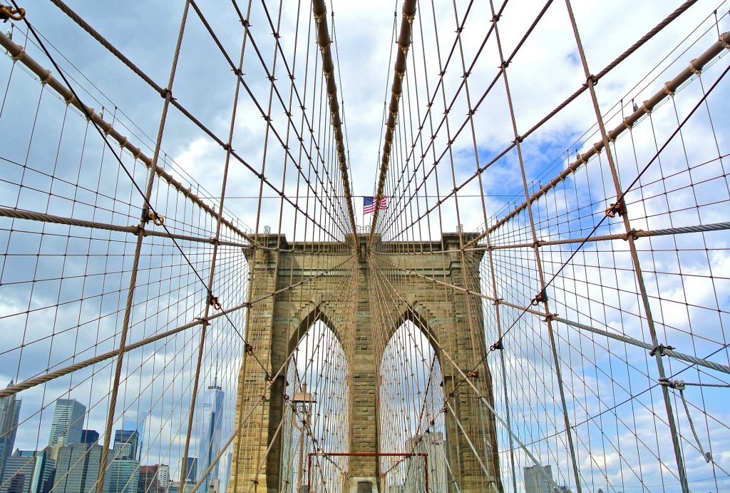 Puente de Brooklyn en Nueva York